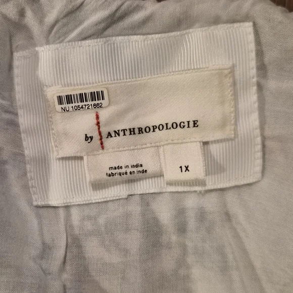 Anthropologie Maxi Dress 1X - Picture 7 of 10